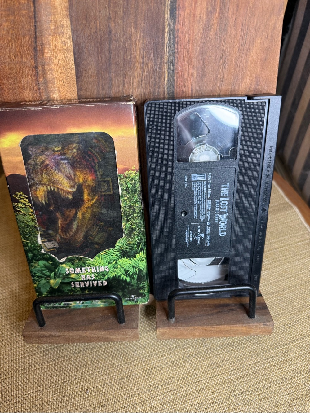 1990s-The Lost World VHS Tape with Decorative Sleeve- VHS Tape